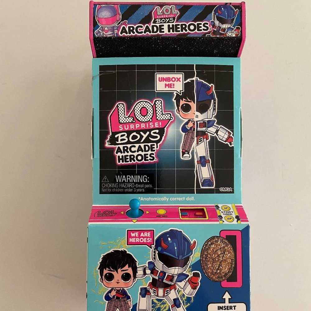 NIB- LOL Surprise! Boys Arcade Heroes